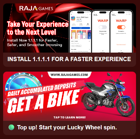 Lucky Wheel Spin Promotion Feed